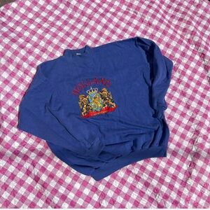 Blue Holland Graphic Sweatshirt